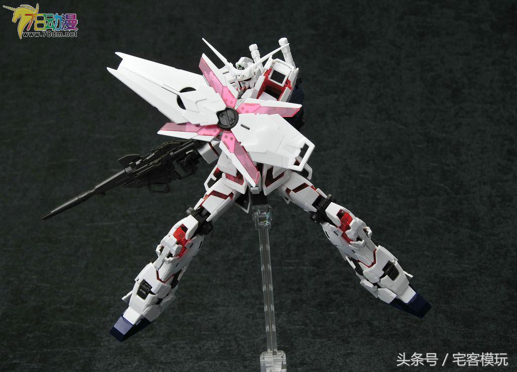 78配色rg独角兽,万代78