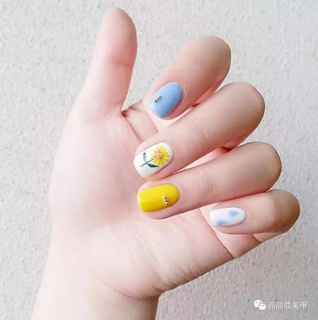 美甲推荐款式仙女,美甲推荐小花