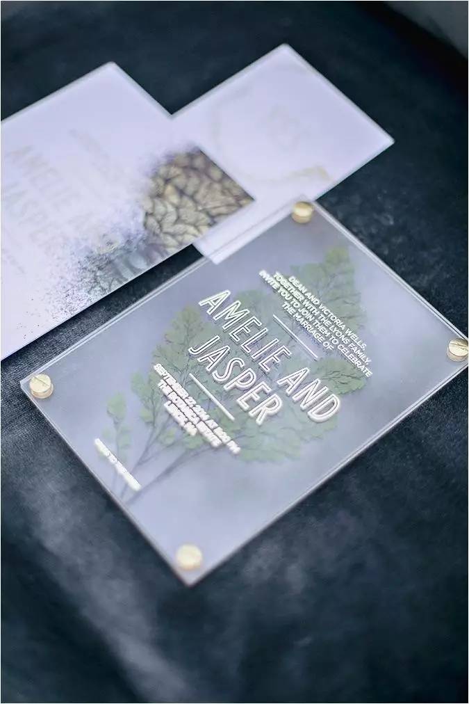 最具创意的婚礼邀请函,那些惊艳你的婚礼请柬