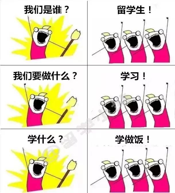 大家好，我是留学生！（哈哈哈，笑死我了！）