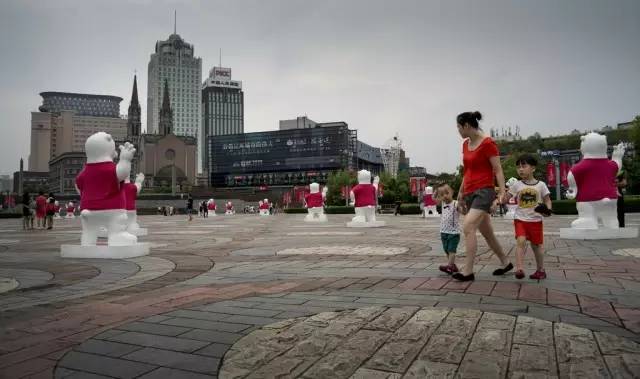 宁波地标天一广场,宁波市中心天一广场