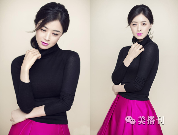 浅玫红适合暗黄肤色吗,玫红显白还是显黑