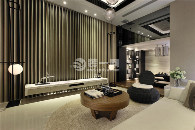 秦皇岛装修效果中铁秦皇半岛128平,金沙河畔109平方装修效果图