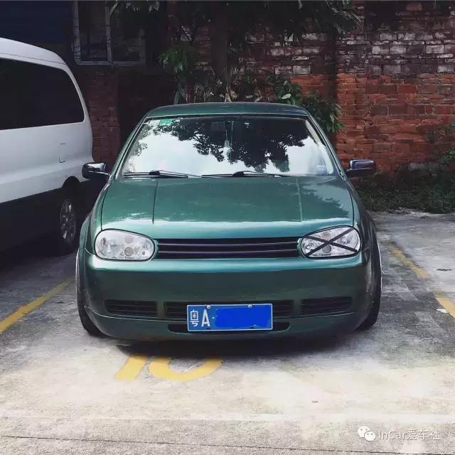 广州牌高尔夫mk4二手车,爆改的老款高尔夫mk4