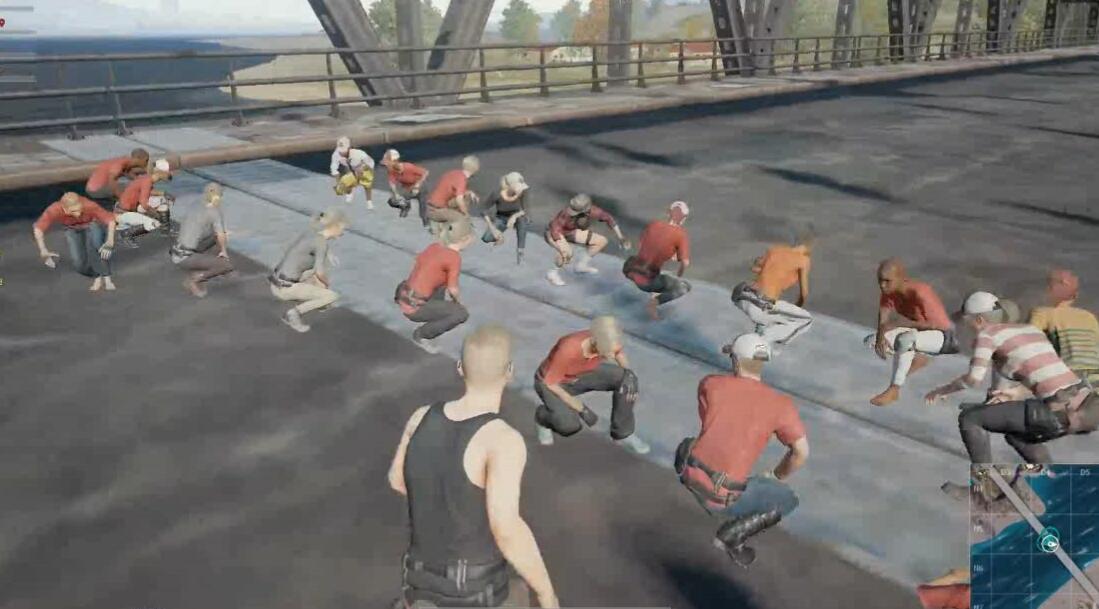 yyf百人水友大混战,绝地求生大逃杀用平底锅吃鸡