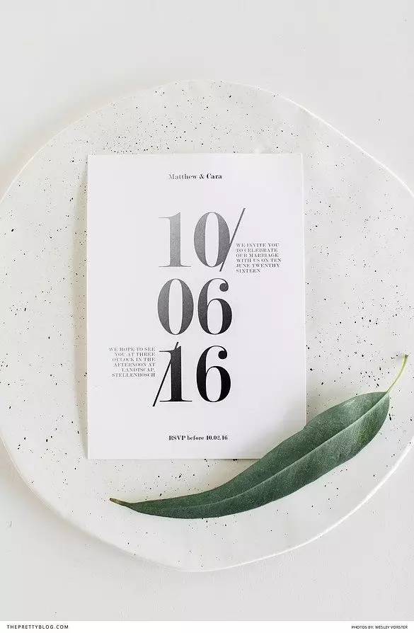 最具创意的婚礼邀请函,那些惊艳你的婚礼请柬