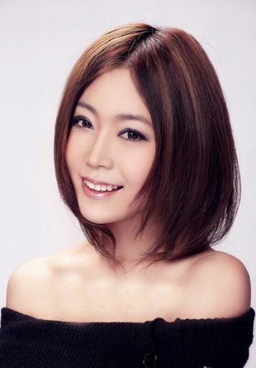 流行短发梨花头发型,女士梨花头烫发型图片