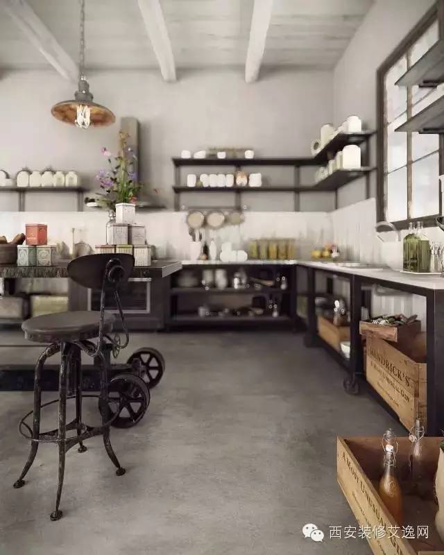 美美美!人见人爱的西安210平工业风公寓，一个大写的“酷”