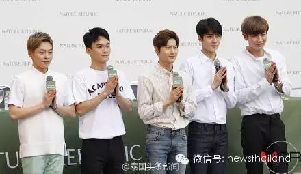 EXO曼谷签名会火爆疯狂粉丝连续排队两天