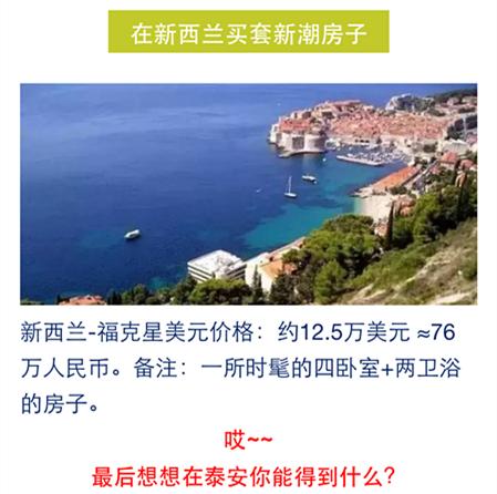 在*安泰**买套房子的钱，出国能干点啥？看完心酸！