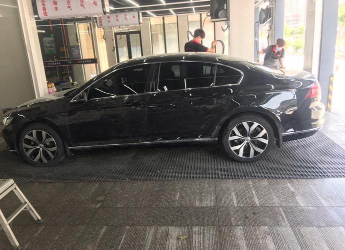 迈腾b8改装轮毂18寸多少钱,b8迈腾改装图片