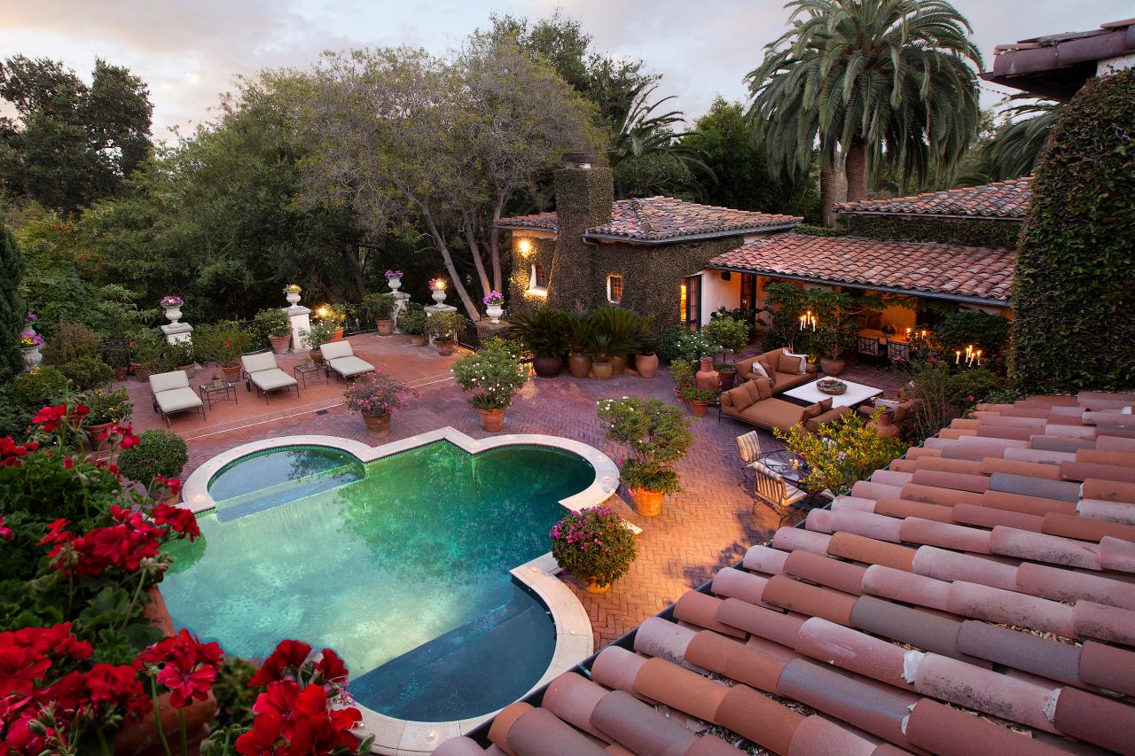 西班牙庄园别墅,西班牙殖民地风格建筑