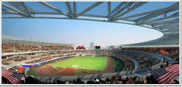 广东省体育工作技术学校足球场,广东肇庆新区专业足球场