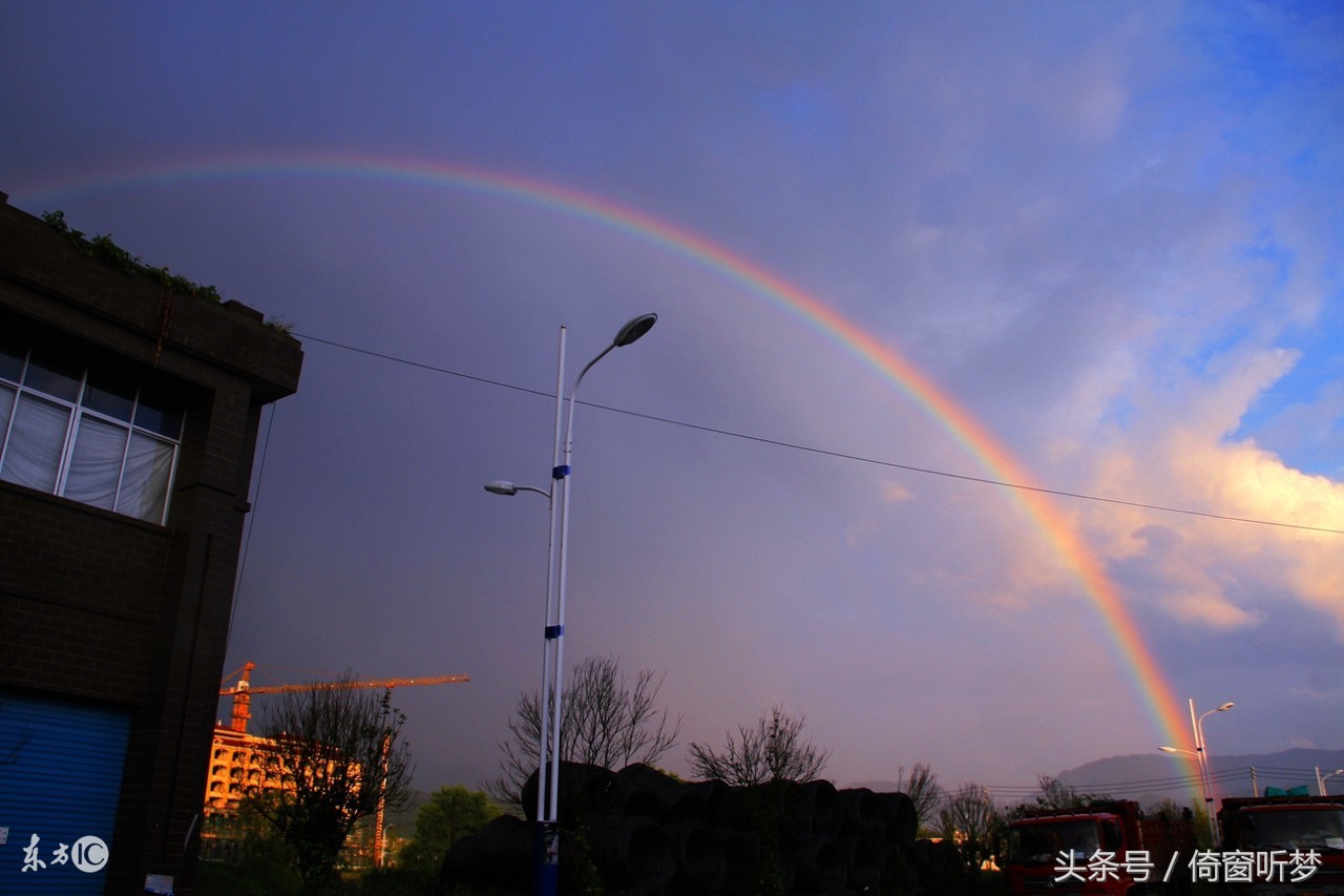 描写彩虹的经典古诗,当代人描写彩虹的诗句