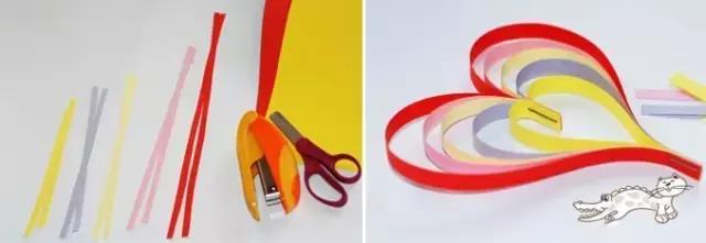 爱心简单折纸手工幼儿园,3-6岁幼儿折纸手工爱心