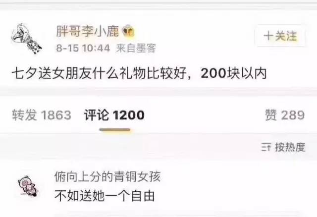 七夕送什么礼物给女朋友预算200,七夕200元礼物推荐