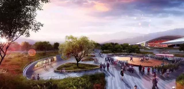 广东省体育工作技术学校足球场,广东肇庆新区专业足球场