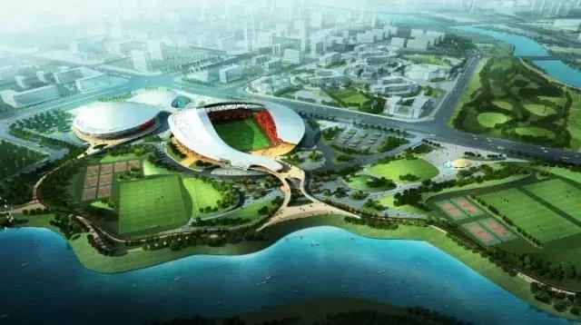 广东省体育工作技术学校足球场,广东肇庆新区专业足球场