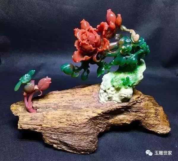 印度七彩玛瑙雕刻作品,印度七彩玛瑙作品欣赏