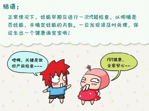 孕早期B超都能检查出什么