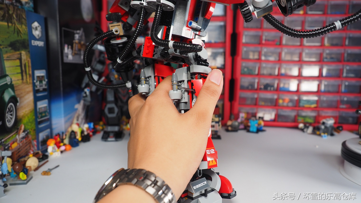 乐高幻影忍者时光机甲巨蛇测评,乐高幻影忍者大电影黑暗霸王机甲