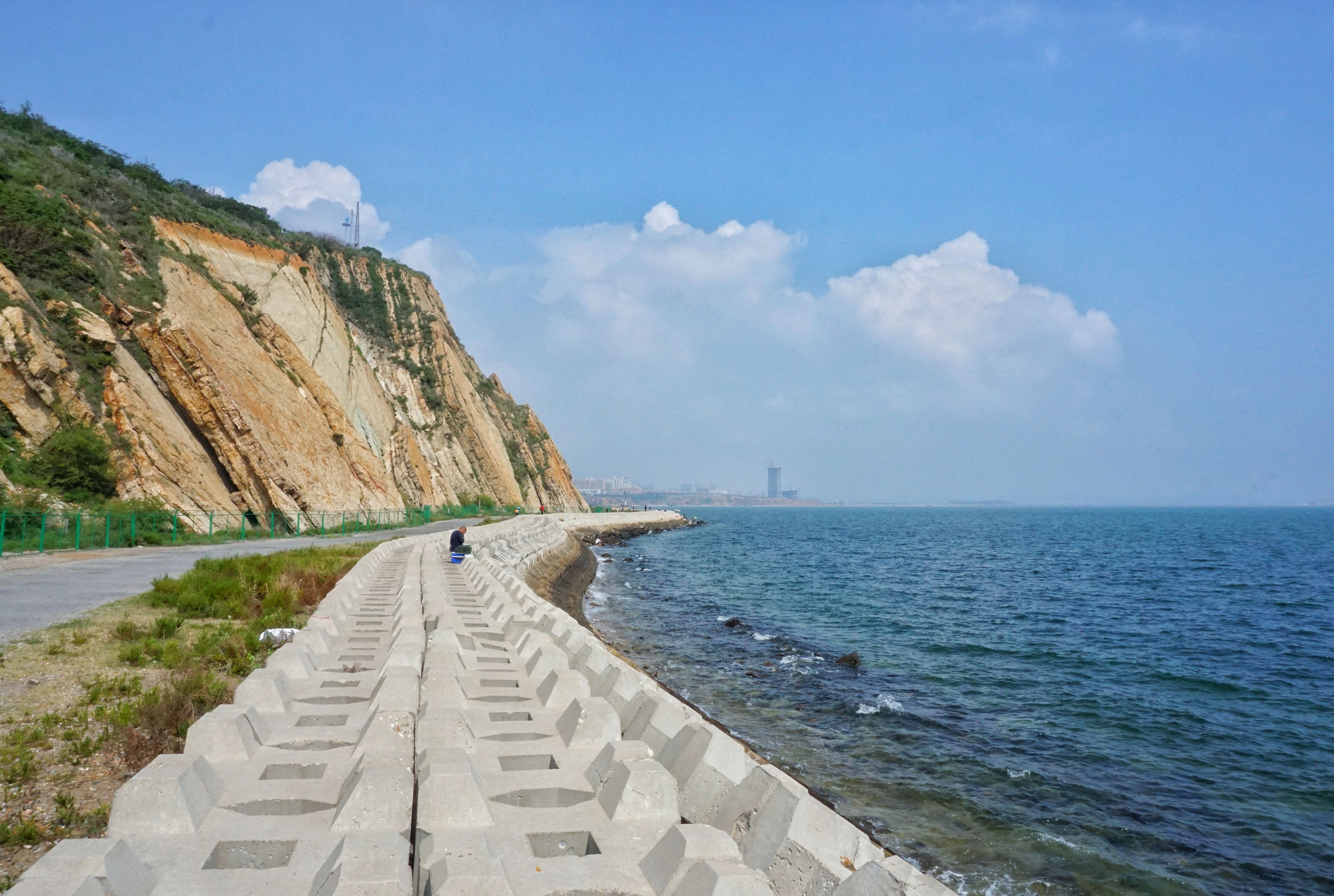 他说他想去看北方的海，我说“好”！