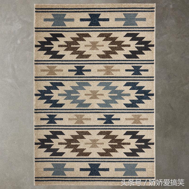 地毯装饰房间,家居地毯风格设计