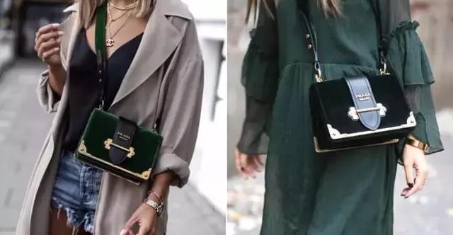 绿色系小众百搭高级感包包,百搭包包夏季绿色