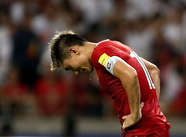 2019亚洲杯男足名单曾诚,中国男足亚洲杯半决赛击败伊朗队