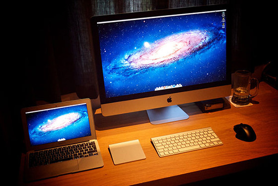 设计师两台显示屏怎么放好看,设计师两台显示器