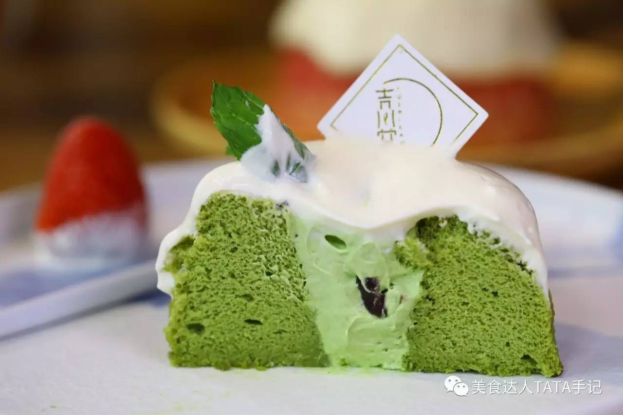 日本抹茶铜锣雪糕,特别好吃的抹茶小蛋糕