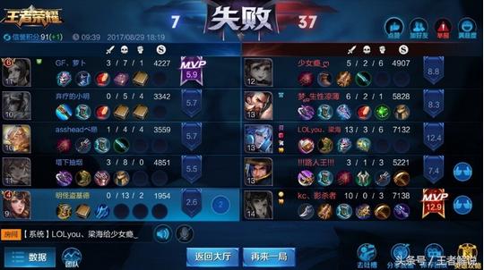 王者荣耀：开学前的最后一局是这样玩的，网友果断怒喷看不下去了