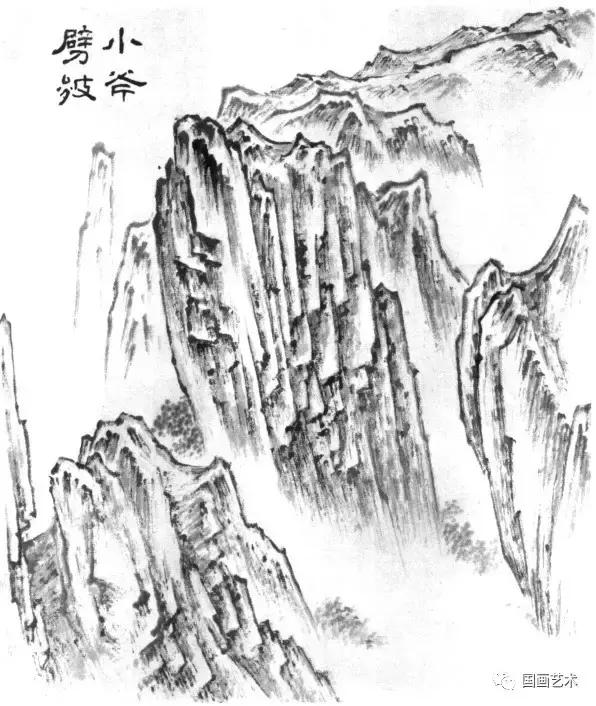 山水画教程300例,山水画技法基础入门