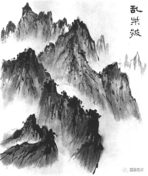 山水画教程300例,山水画技法基础入门