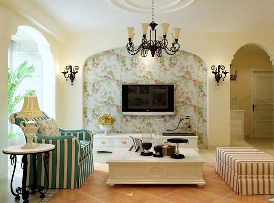 现代简约最省钱电视背景墙效果图,2022现代简约电视背景墙效果图