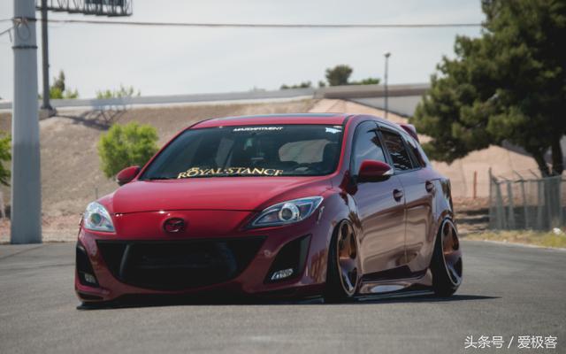 马自达3星骋改装动力,马自达星骋3三厢改装白色案例