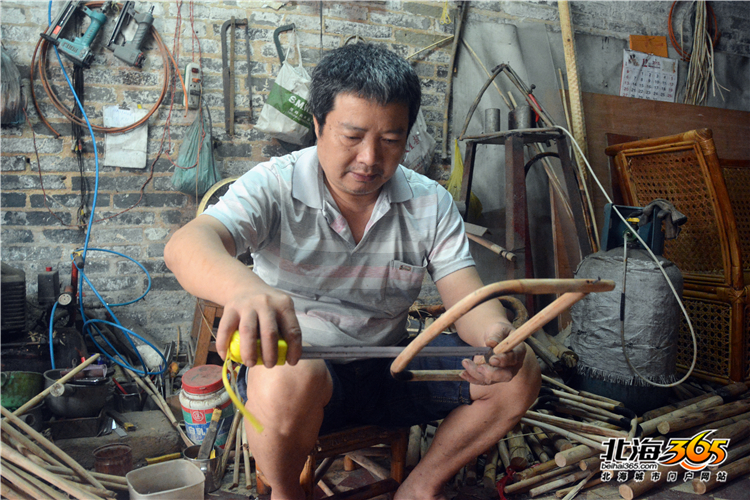 正宗手工编织藤椅,真藤编织藤椅教程