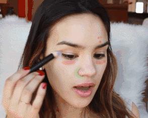 如何学会化妆和p图,化妆5分钟p图两小时