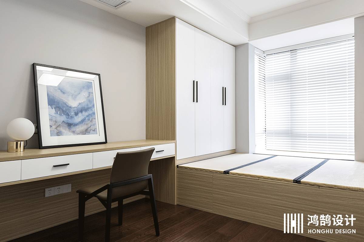 芜湖三室一厨一卫装修,鸿鹄装修效果图