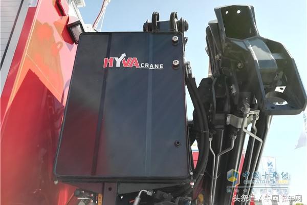 消防车上的臂架,海沃随车吊消防