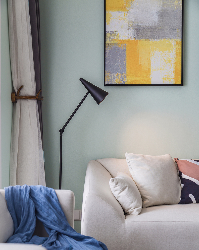 太原69平两室一厅装修轻奢现代风,太原122平方三室两厅两卫装修风格