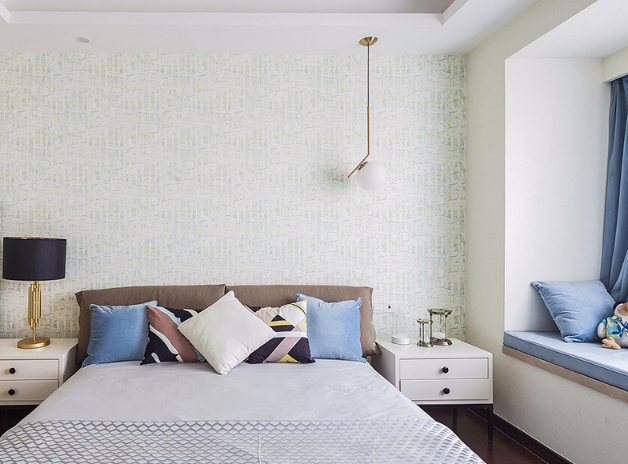 太原69平两室一厅装修轻奢现代风,太原122平方三室两厅两卫装修风格