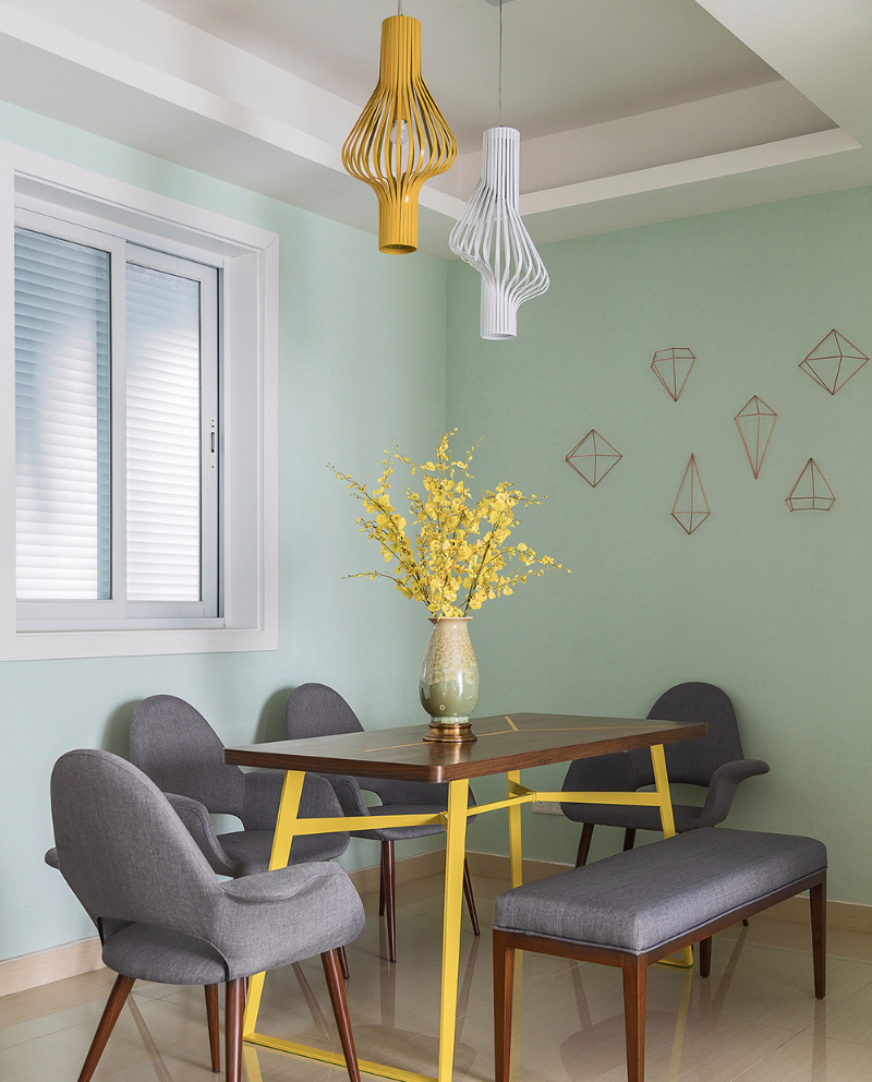 太原69平两室一厅装修轻奢现代风,太原122平方三室两厅两卫装修风格