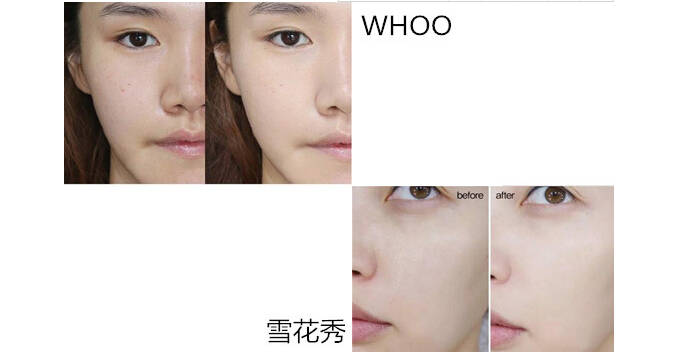 雪花秀气垫和whoo气垫哪个好用,whoo和雪花秀哪个气垫好用