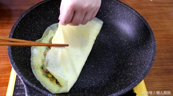 自制蛋包饭一人吃一个管饱,自制蛋包饭100%成功