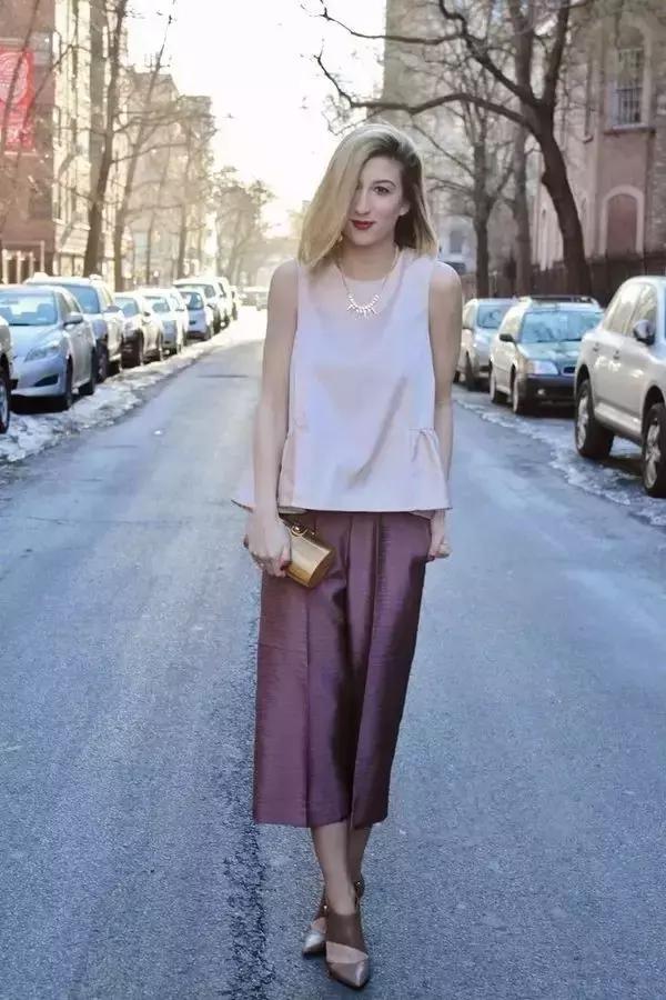 矮个子夏天穿阔腿裤好看吗,淡蓝色牛仔阔腿裤穿搭夏天学生