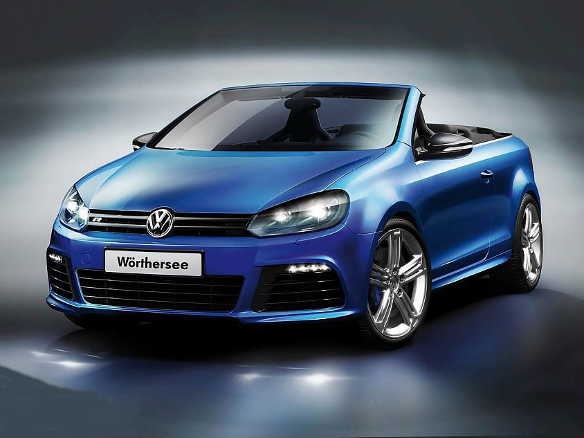 大众给高尔夫出敞篷版，汽车造型拉风，性价比超高