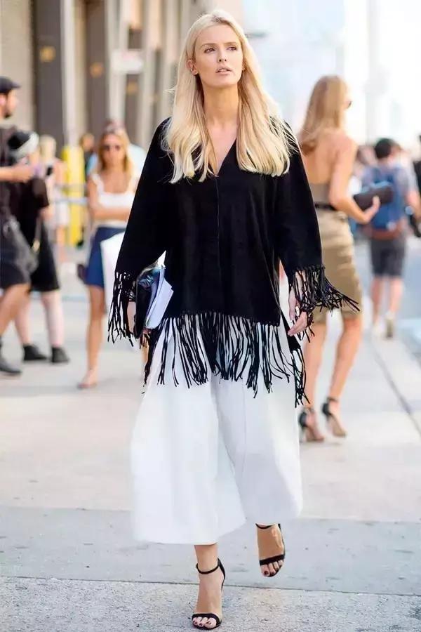 矮个子夏天穿阔腿裤好看吗,淡蓝色牛仔阔腿裤穿搭夏天学生