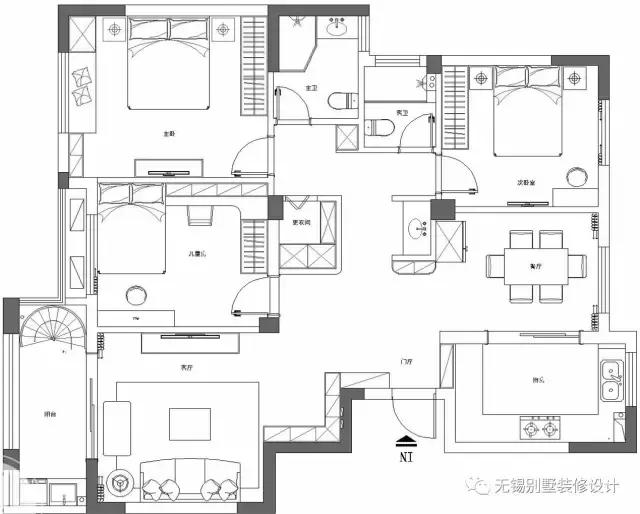 130平米6房小户型精装修效果图,131平复式两层装修效果图