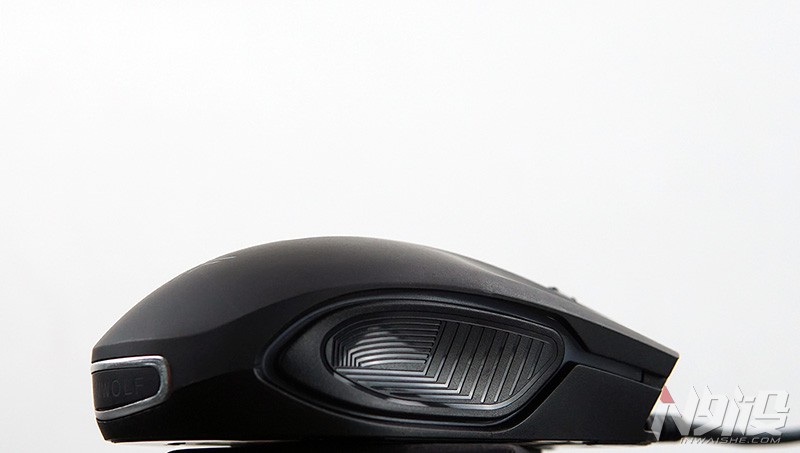 狼派at405游戏鼠标,狼派鼠标拆解